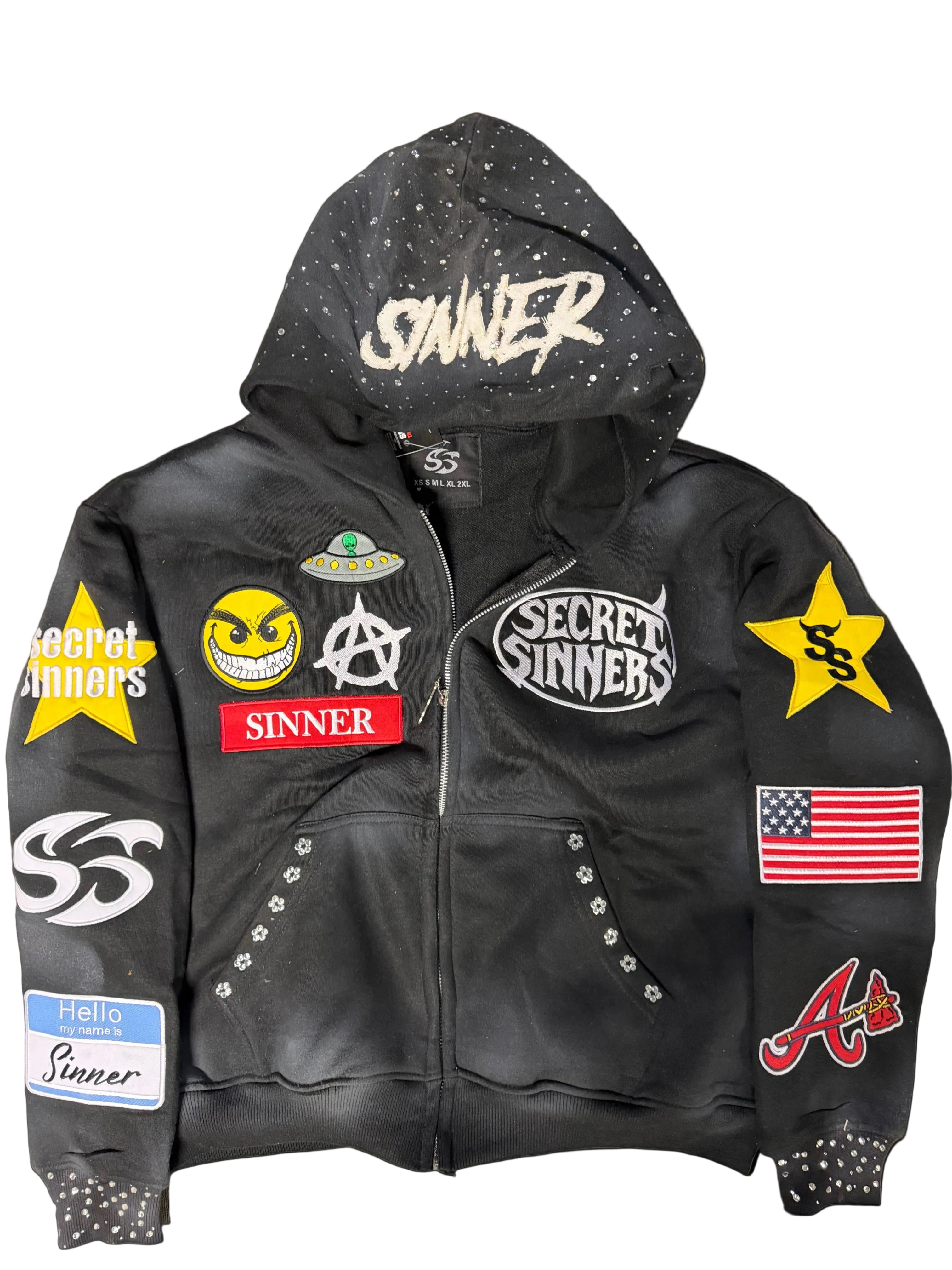 Black Finale Zip-Up