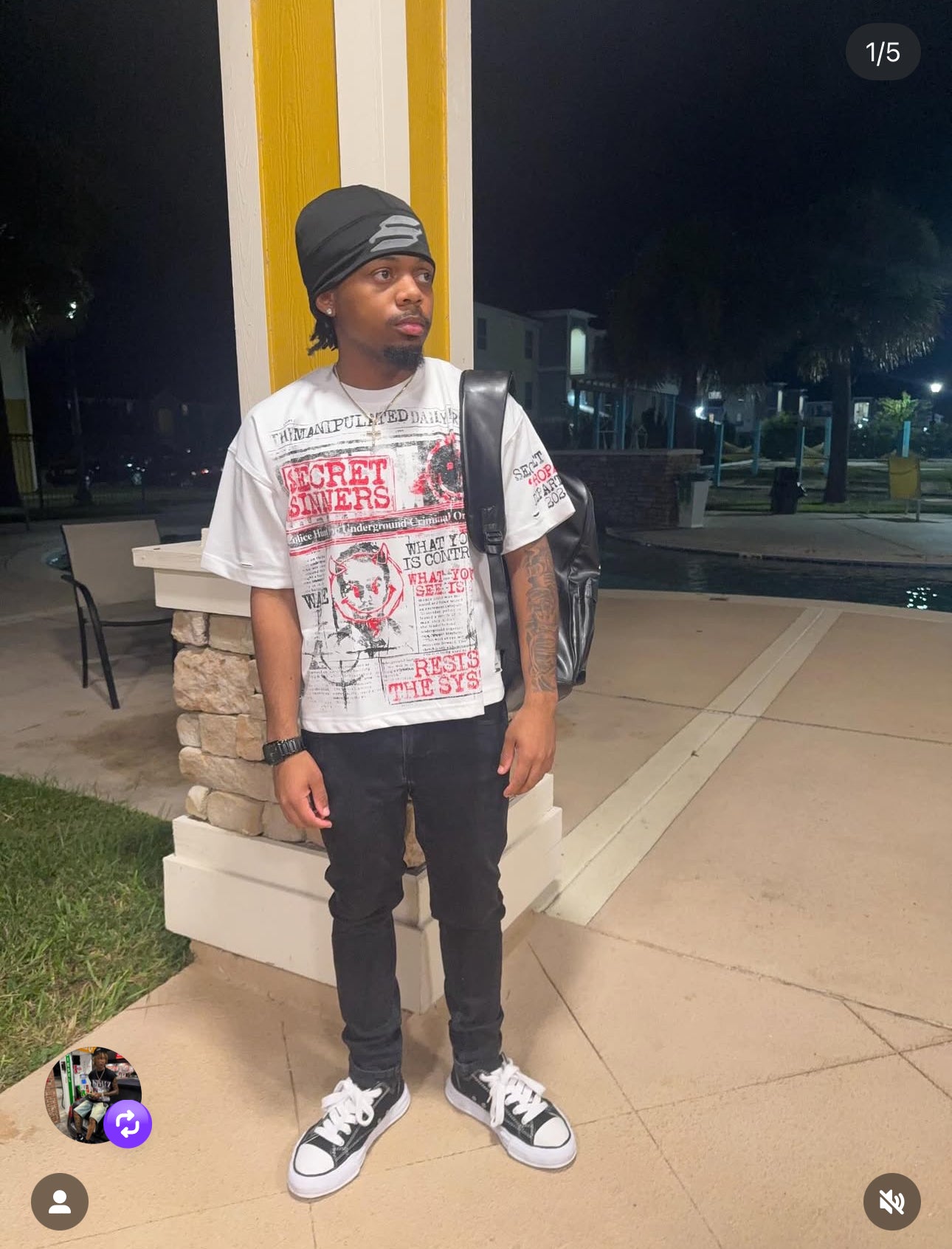 News Letter Tee *White*